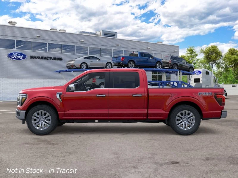 New 2026 Ruby Red Metallic Tinted Clearcoat Ford Lariat image 3