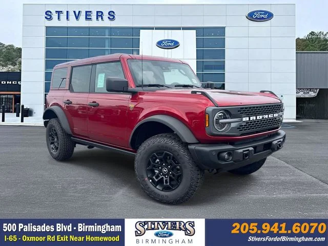 New 2026 Red Ford Badlands image 1