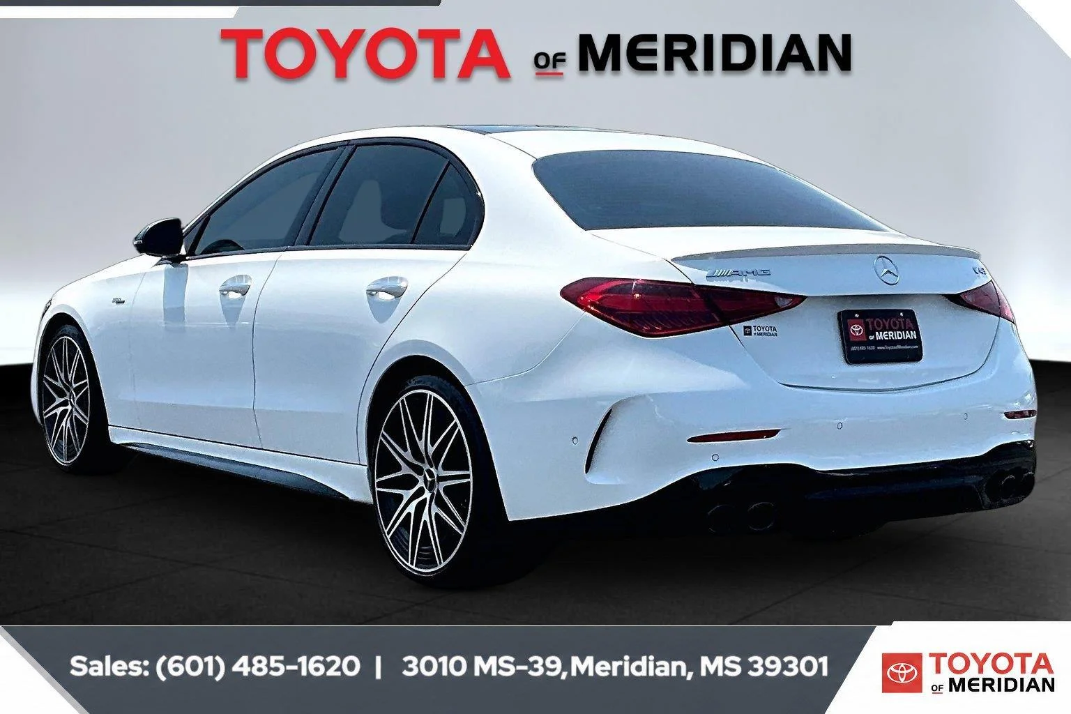 Used 2023 Polar White Mercedes-Benz AMG® C 43 image 2