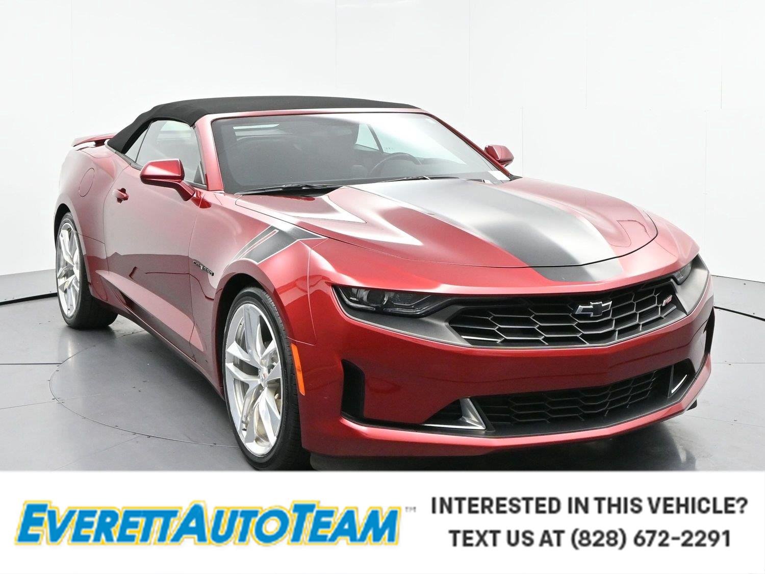 WILD CHERRY TINTCOAT 2021 Chevrolet Camaro Convertible Rear-Wheel Drive