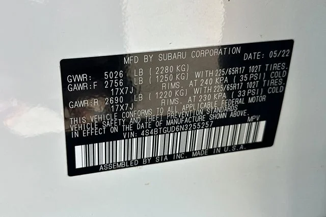 Used 2022 White Subaru Wilderness image 36