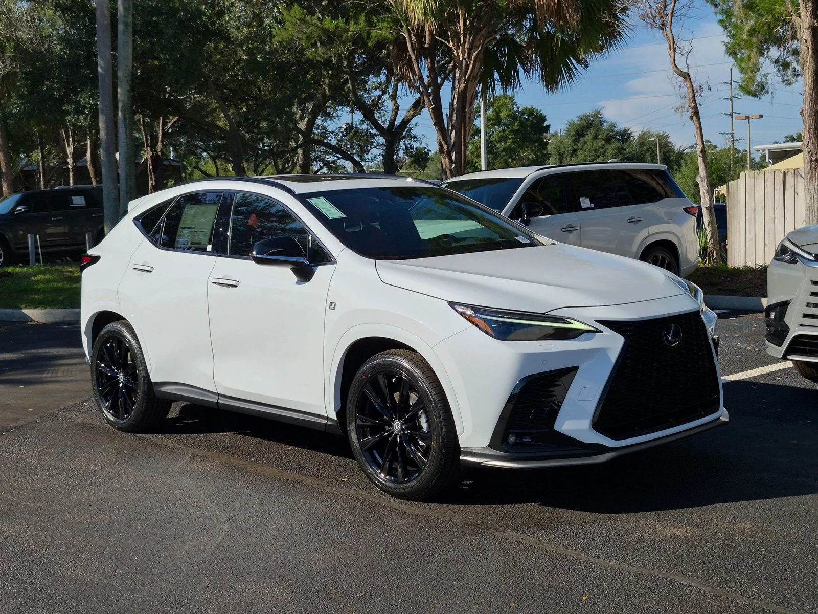 New 2026 Ultra White Lexus  350 F SPORT HANDLING AWD image 5