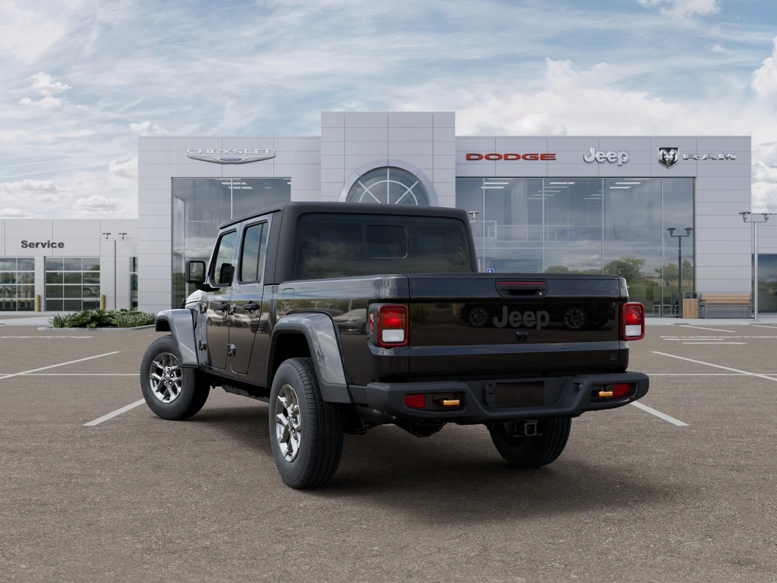 New 2026 Black Clear-Coat Exterior Paint Jeep 85th Anniversary Edition image 29