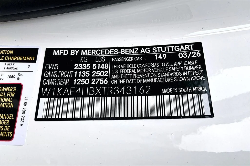 New 2026 White Mercedes-Benz C 300 image 14
