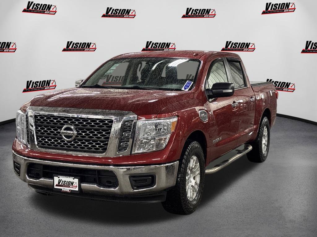 Used 2017 Red Nissan SV image 1