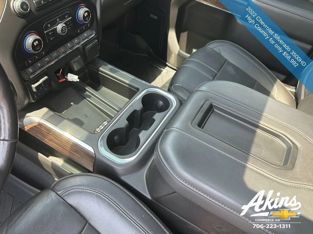 Used 2022 Black Chevrolet High Country DRW image 17