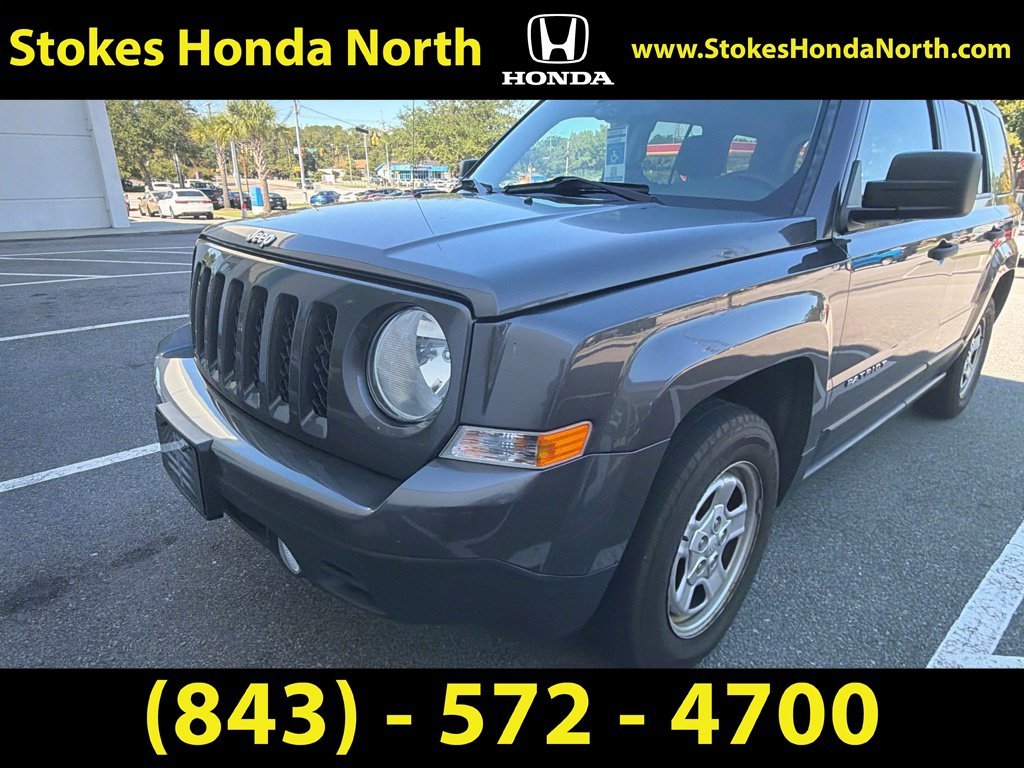 Used 2016 Gray Jeep Sport image 1