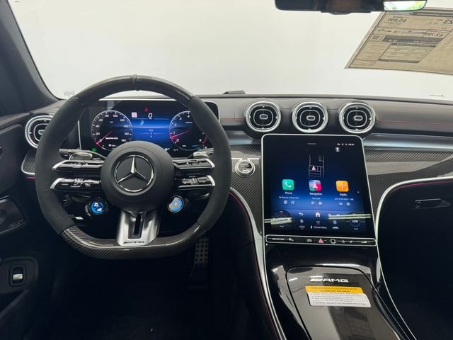 New 2026 MANUFAKTUR Moonlight White Metallic Mercedes-Benz AMG® CLE 53 4MATIC+ Coupe image 4