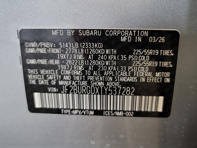 2026 Subaru Outback Limited XT - Photo 36