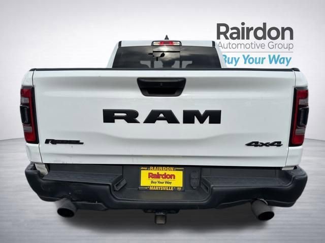Used 2021 Bright White Clearcoat Ram Rebel image 5