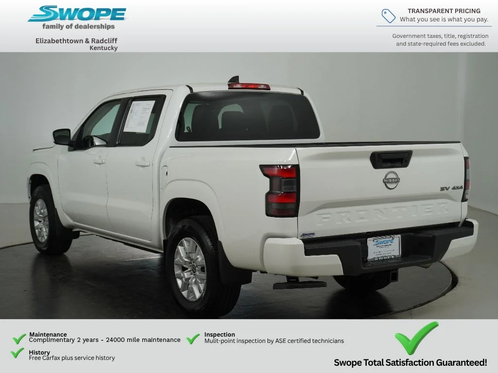 Used 2023 Glacier White Nissan SV image 6