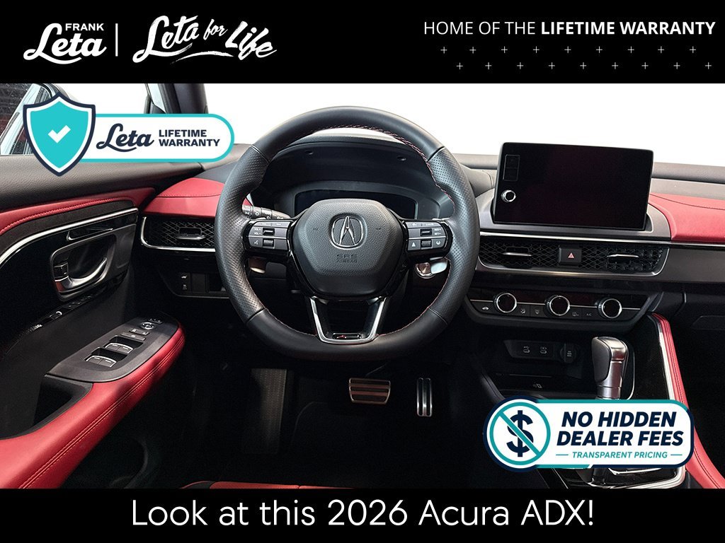 New 2026 Platinum White Pearl Acura w/A-Spec Package image 20