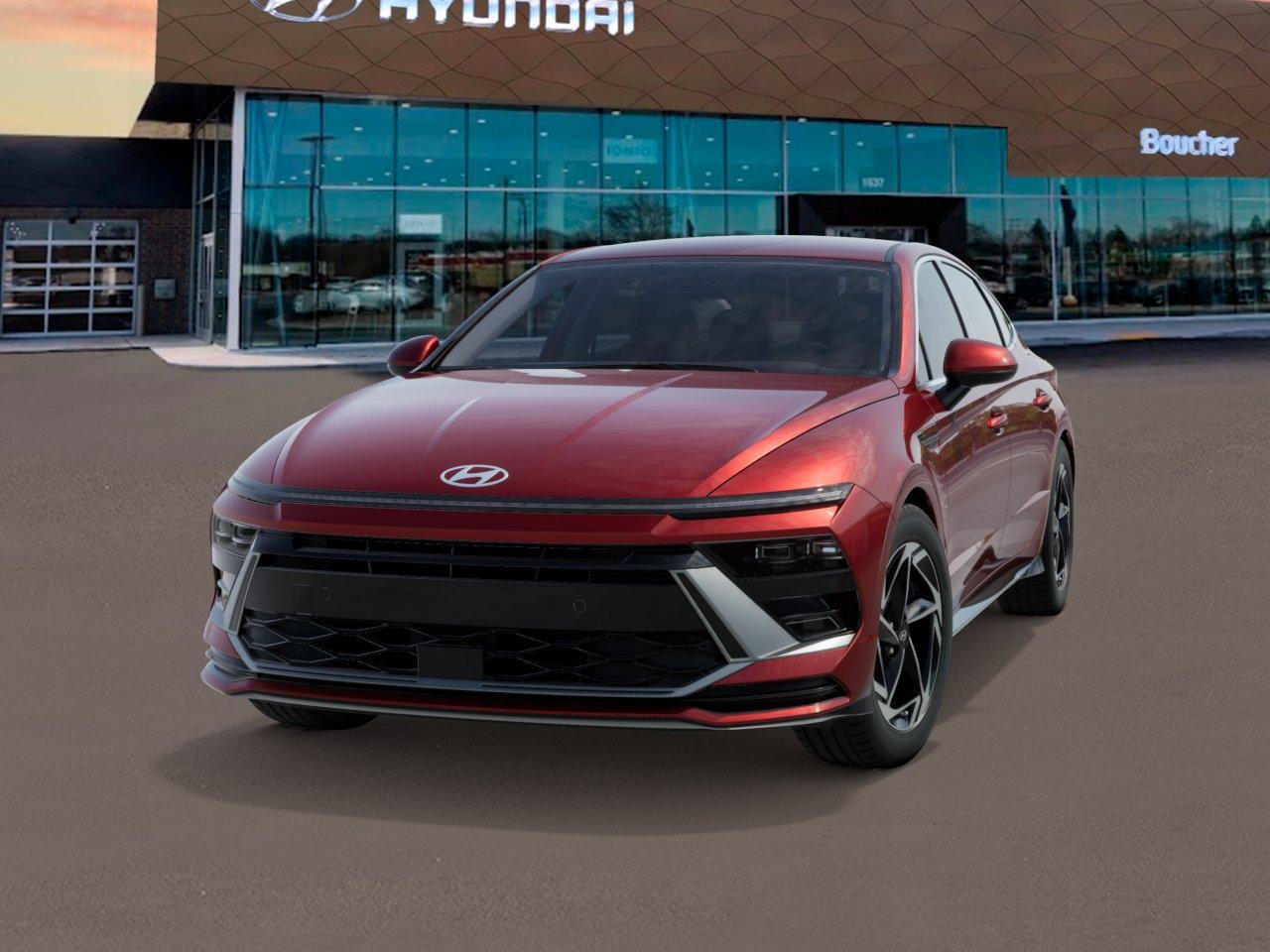 New 2026 Ultimate Red Hyundai SEL Sport image 6