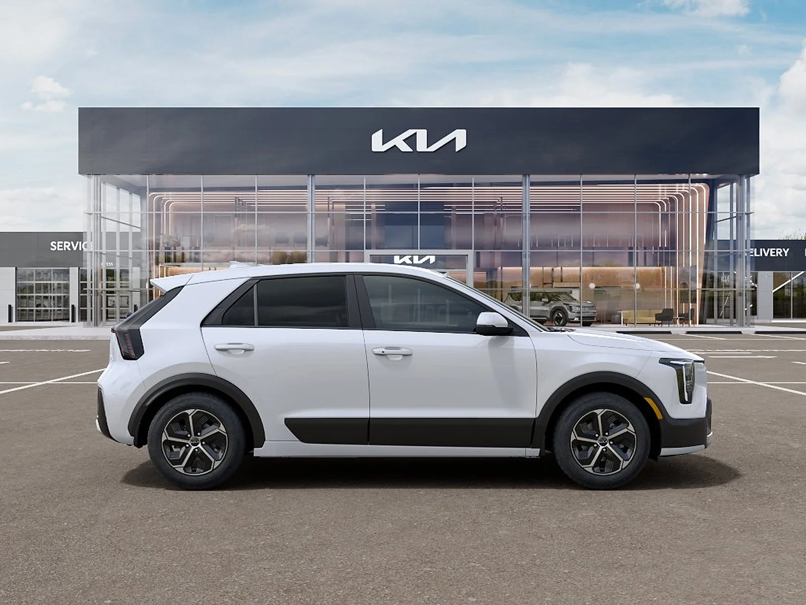 New 2027 White Kia LX image 8