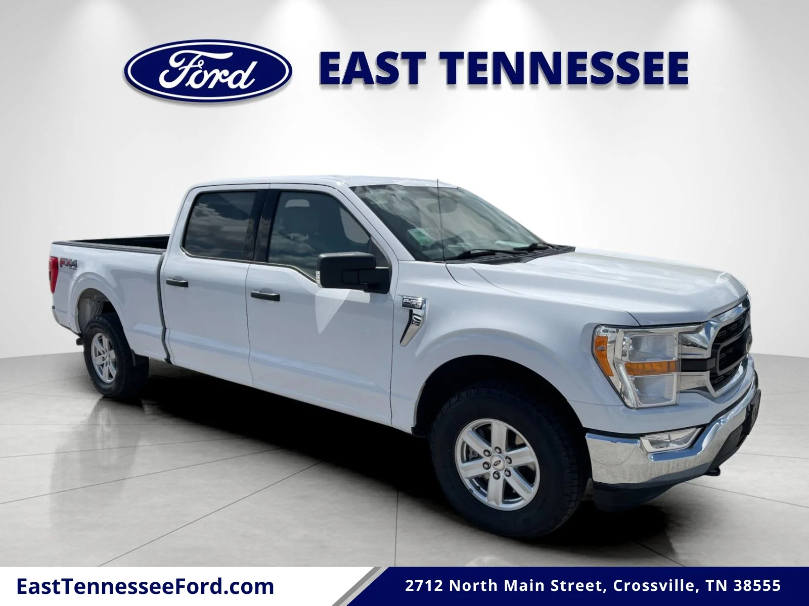 Used 2021 White Ford XLT image 1
