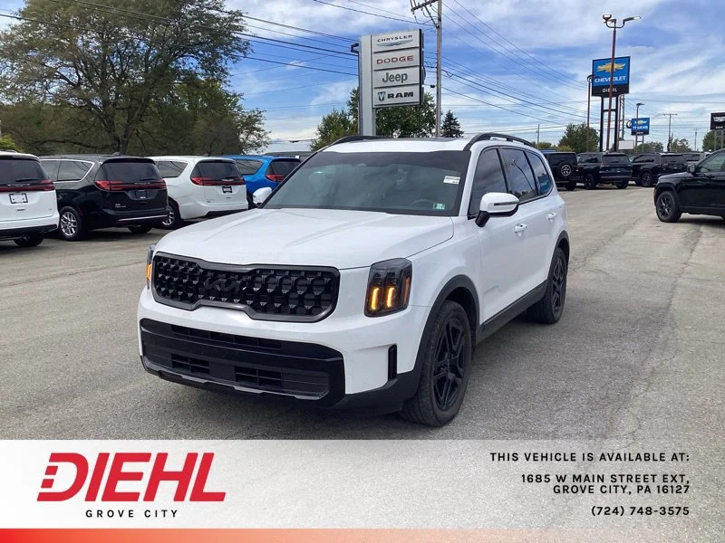 Used 2024 White Kia EX X-Line image 3
