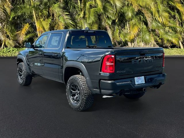 New 2026 Diamond Black Crystal Pearl-Coat Exterior Paint RAM RHO image 3