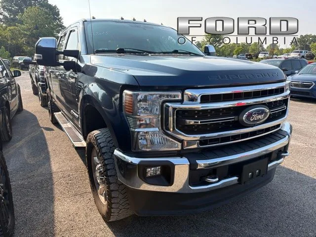 Used 2020 Blue Ford Lariat image 1