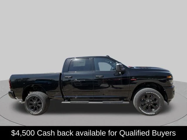 New 2026 Diamond Black Crystal Pearl-Coat Exterior Paint RAM Tradesman image 2