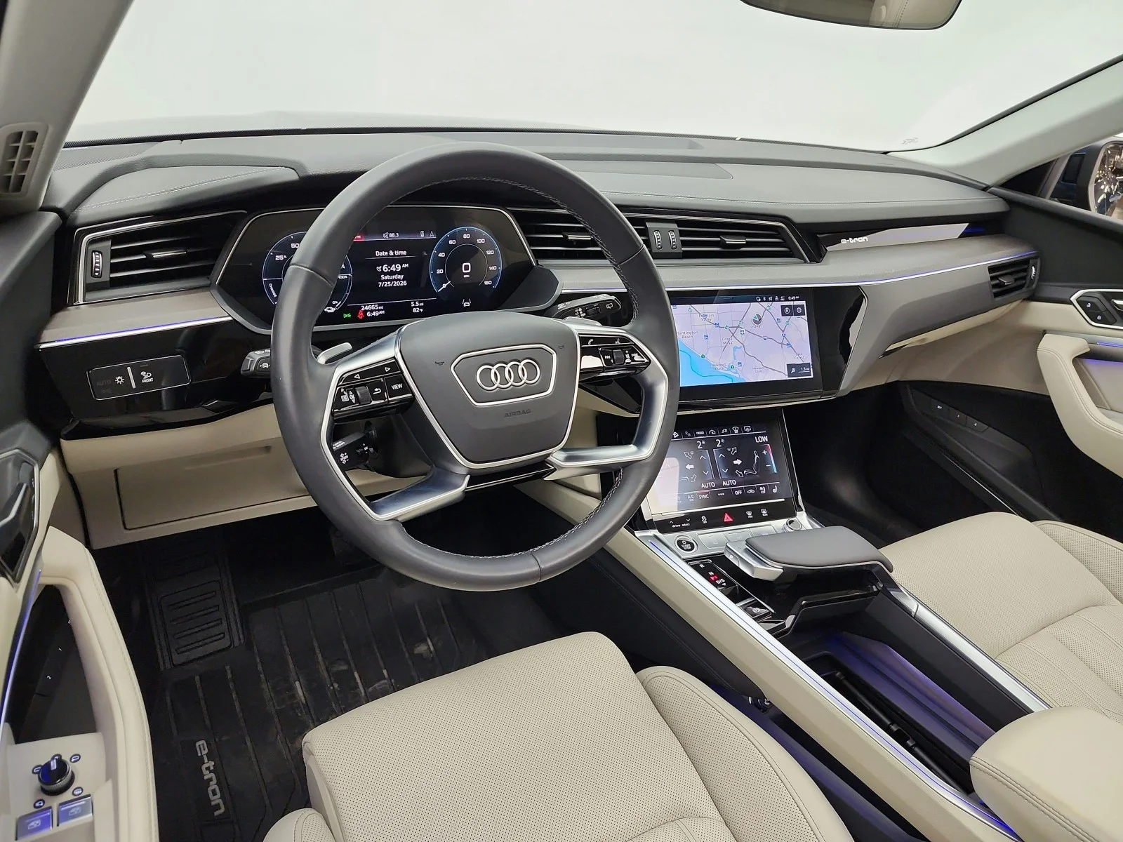 Used 2024 Plasma Blue Metallic Audi Prestige image 14