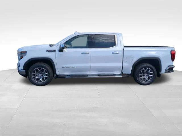 New 2026 Glacier White Tricoat GMC SLT image 2