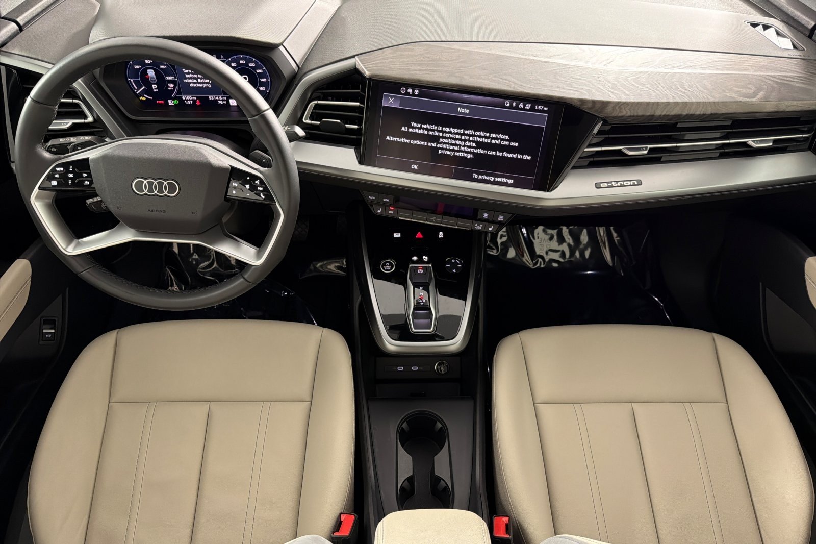 Used 2026 Glacier White Metallic Audi Premium 55 quattro image 12