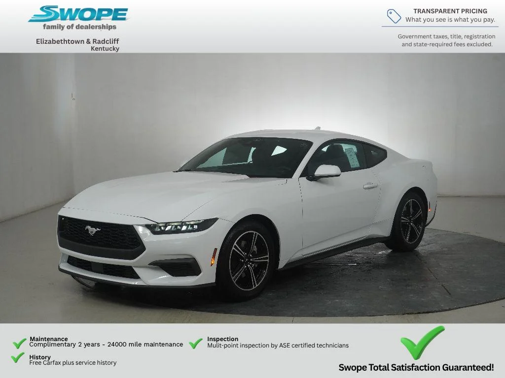 New 2025 Oxford White Ford EcoBoost® Fastback image 10