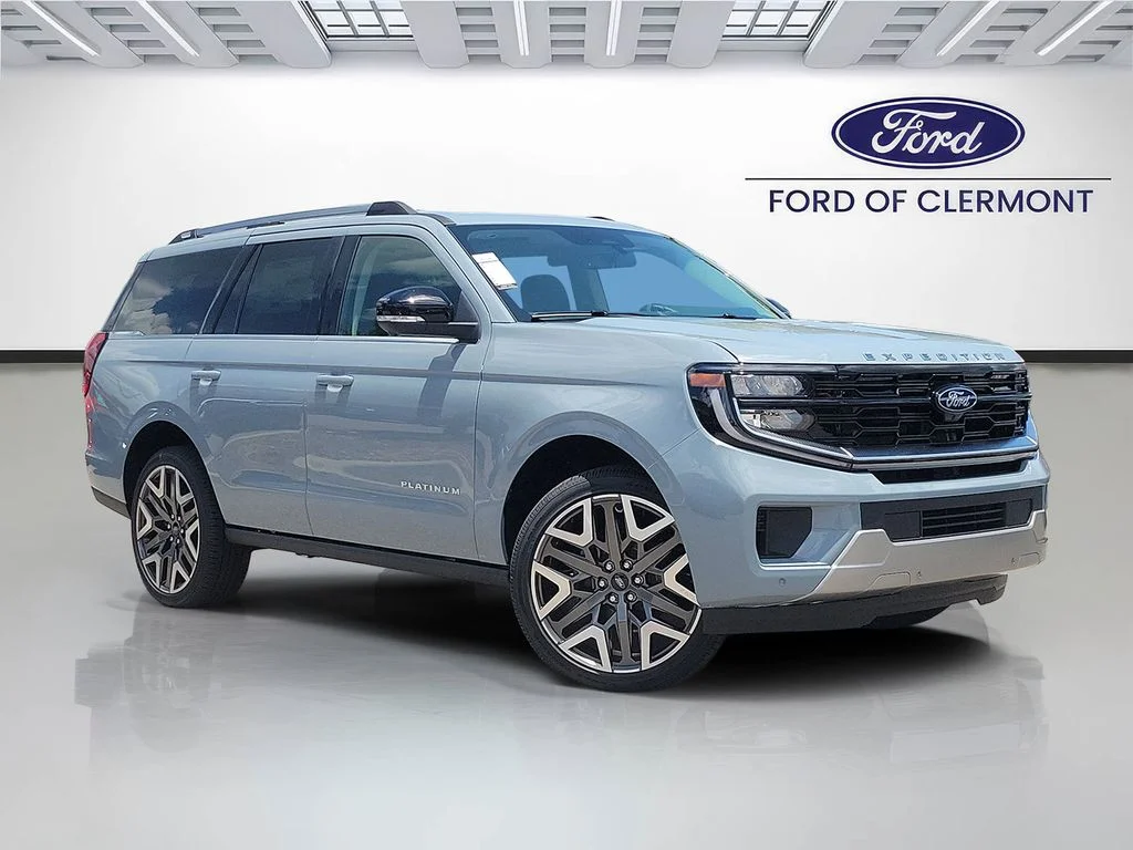 New 2026 Glacier Gray Metallic Tri-Coat Ford Platinum® image 1