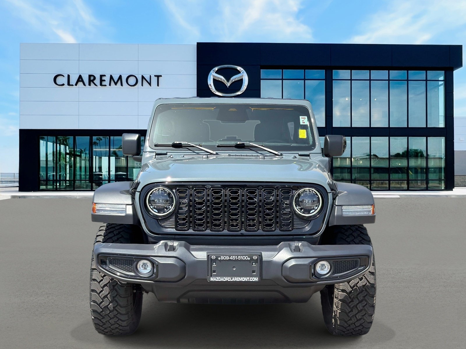 Used 2025 Jeep Wrangler 4xe Willys 4XE with VIN 1C4RJXN64SW583473 for sale in Claremont, CA