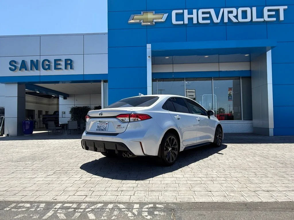 Used 2024 Silver Toyota SE image 8