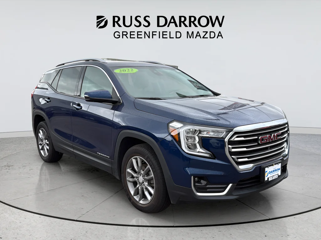 Used 2022 Blue GMC SLT image 7