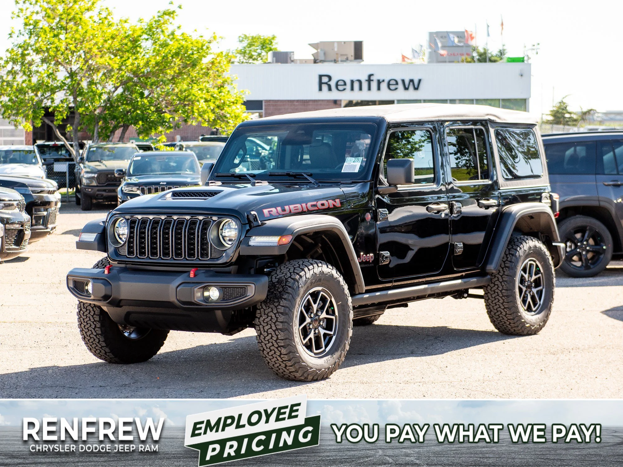 New 2026 Black Jeep Rubicon* image 1