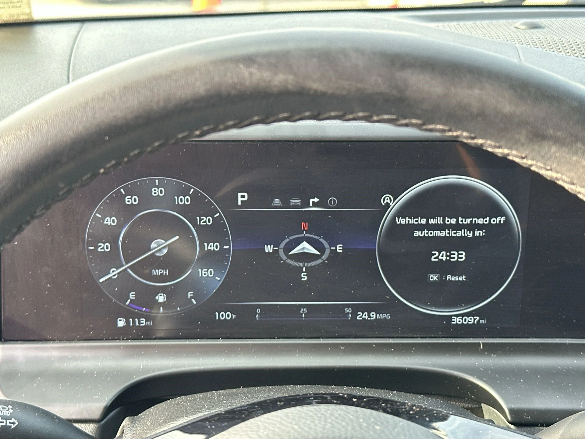 Certified Used 2024 Dark Ocean Blue Kia EX image 10