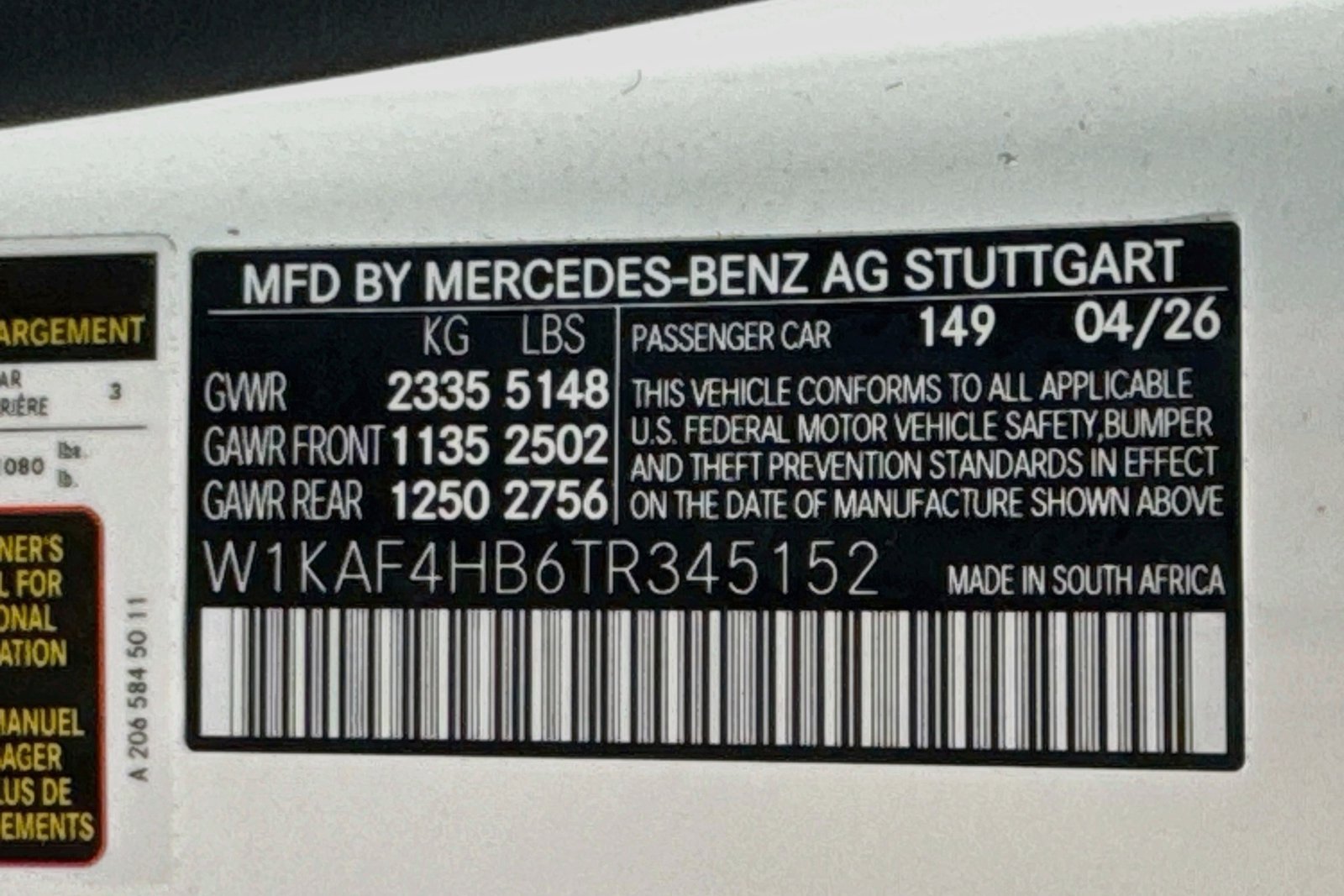 New 2026 Polar White Mercedes-Benz C 300 image 30