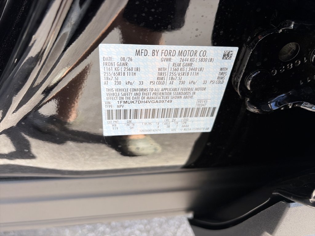 New 2027 Agate Black Metallic Ford Active image 37