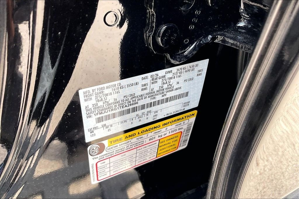 New 2026 Agate Black Metallic Ford Tremor image 13