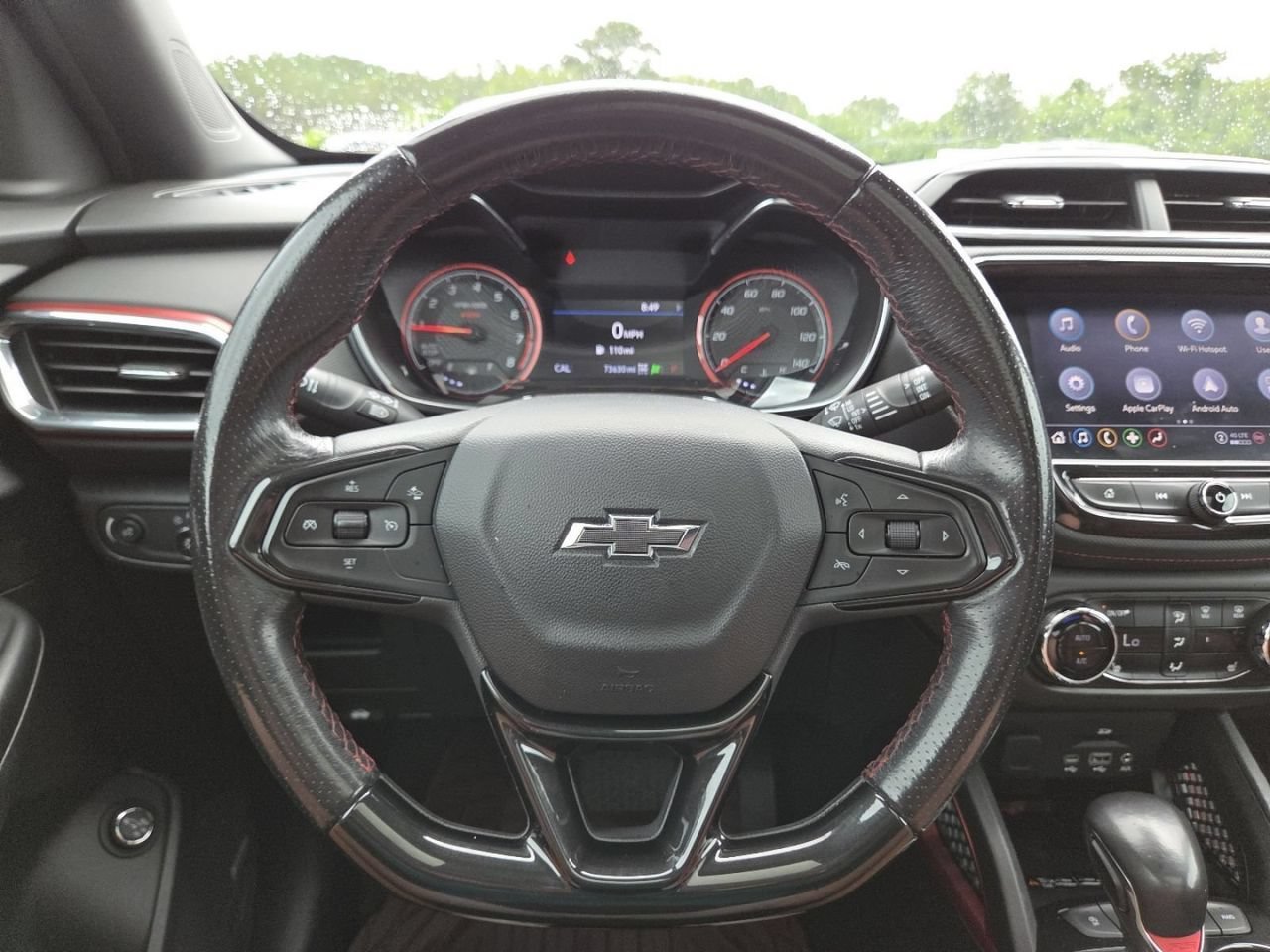 Used 2021 SCARLET RED METALLIC Chevrolet RS image 31