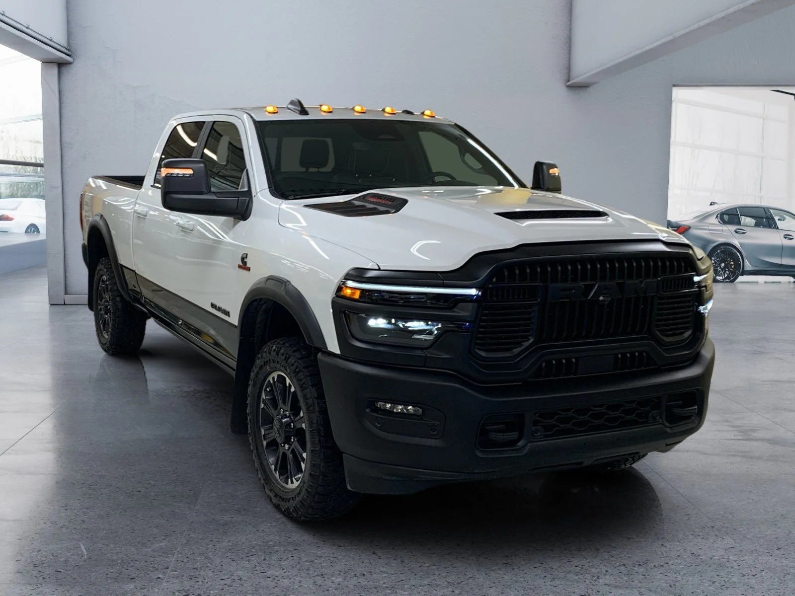 New 2026 Bright White Ram Rebel image 7