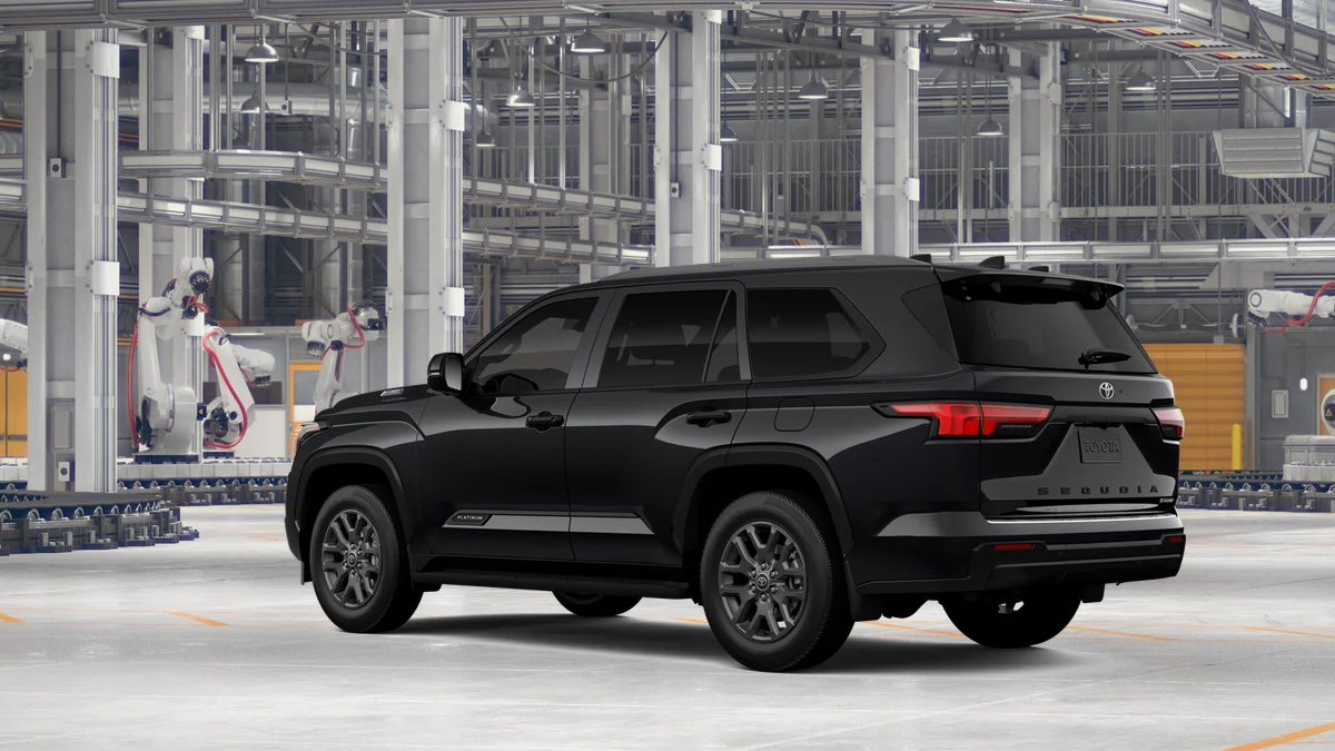 New 2026 Midnight Black Metallic Toyota Platinum image 6