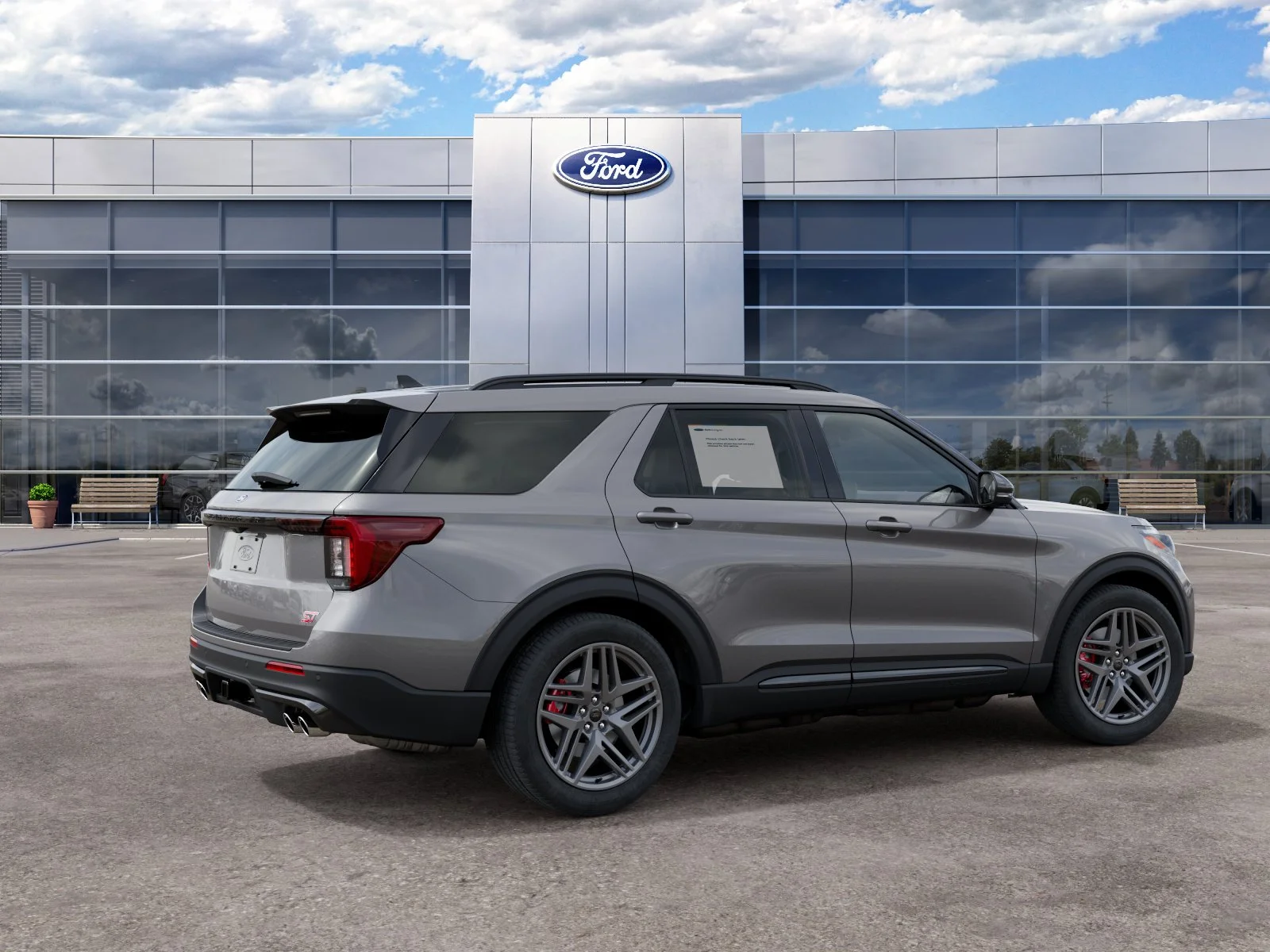 New 2027 Carbonized Gray Metallic Ford ST image 6