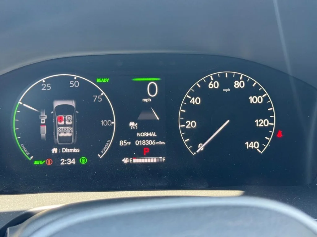 Certified Used 2025 Radiant Red Metallic Honda HYBRID 2WD SPORT-L image 31