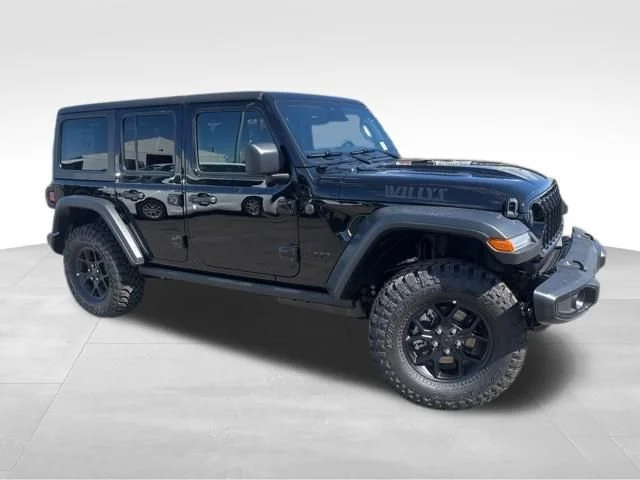 New 2026 Black Clear-Coat Exterior Paint Jeep Willys image 1