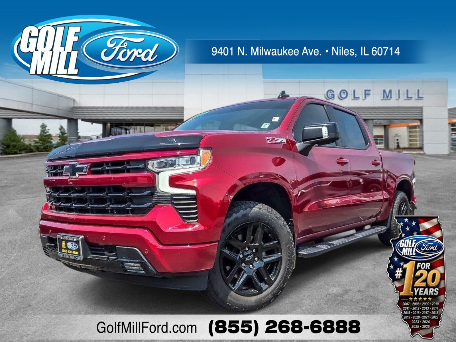 Used 2024 Radiant Red Chevrolet RST image 1