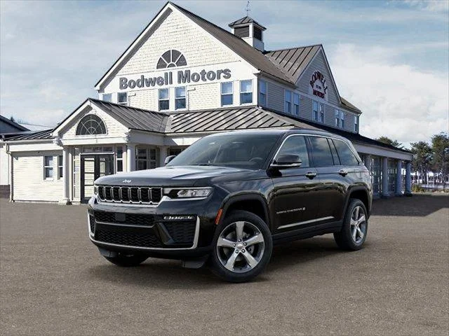 New 2026 Diamond Black Crystal Pearlcoat Jeep Limited image 1
