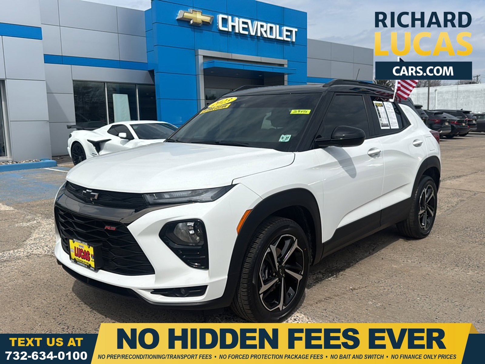 Summit White 2023 Chevrolet Trailblazer RS AWD SUV / Crossover Four-Wheel Drive