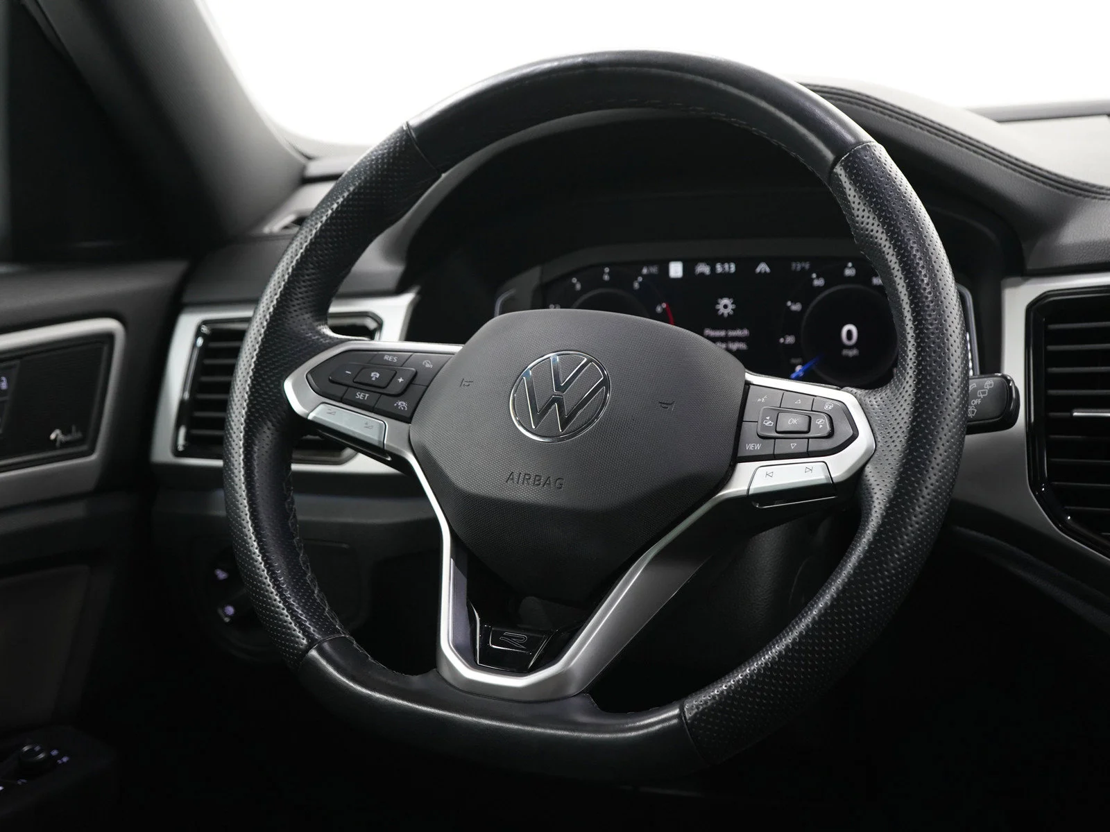 Used 2023 White Volkswagen 3.6L V6 SEL Premium R-Line image 14
