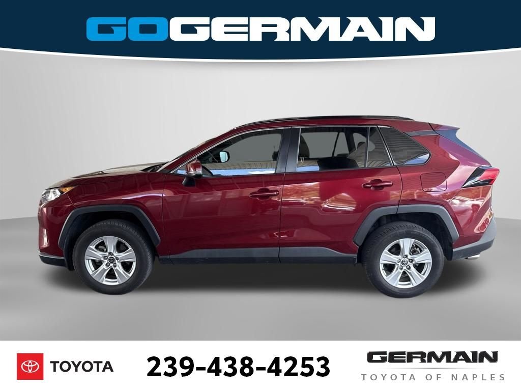 Used 2021 Red Toyota XLE image 3