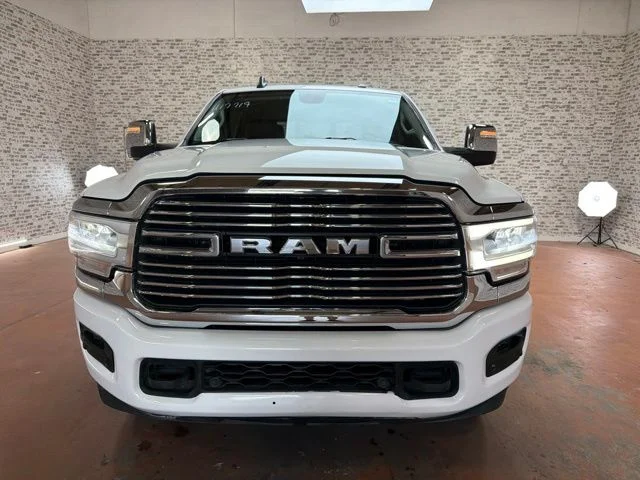 Used 2024 Bright White Clearcoat Ram Laramie image 2