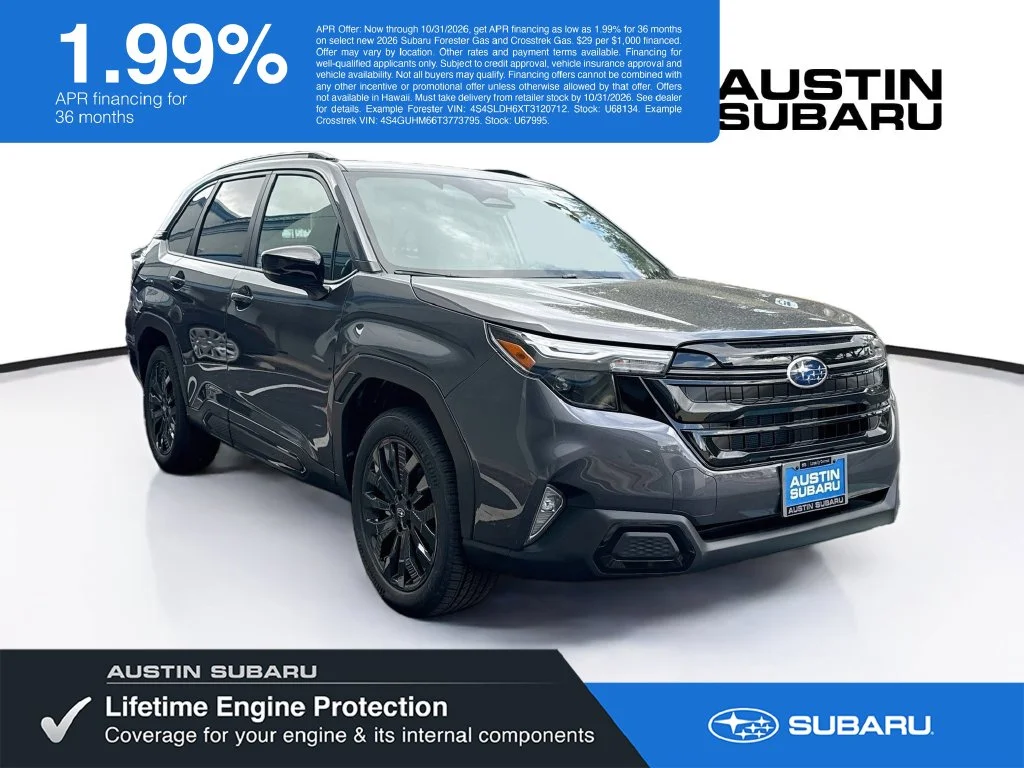 New 2026 Gray Subaru Sport image 1