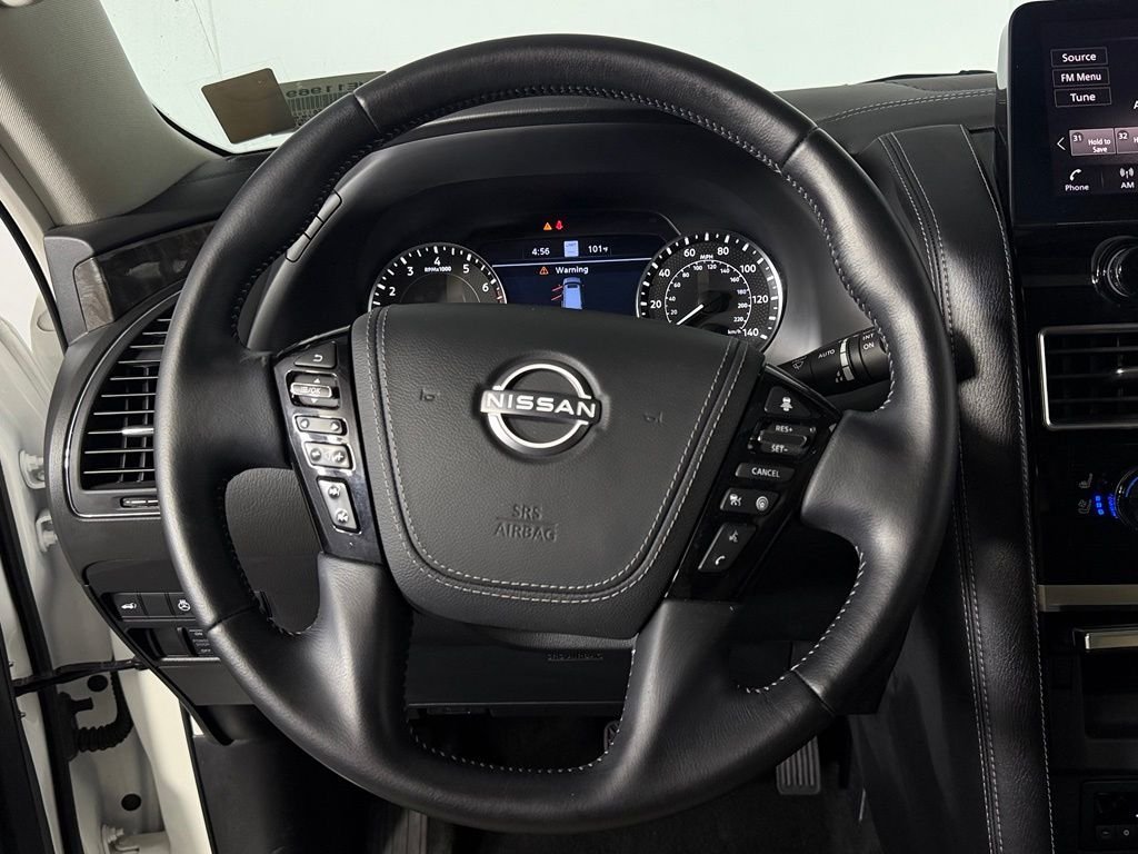 Certified Used 2024 White Nissan Platinum image 14